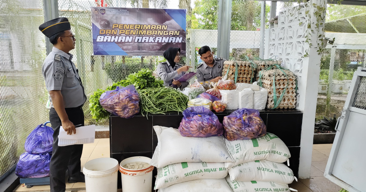 Lapas Karang Intan Pastikan Makanan Warga Binaan Aman, Higienis, dan Bergizi Setiap Hari
