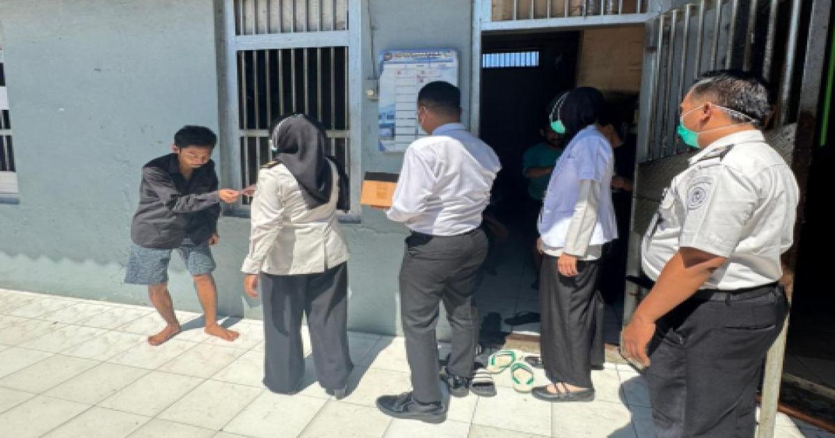  Mudahkan Akses Medis, Lapas Narkotika Karang Intan Terapkan Strategi Jemput Bola Kesehatan