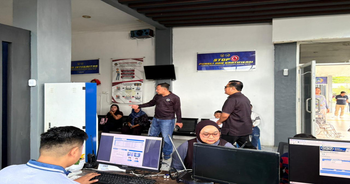 Kakanwil Ditjenpas Kalsel Tinjau Layanan Kunjungan Lapas Karang Intan, Pastikan Nyaman dan Humanis