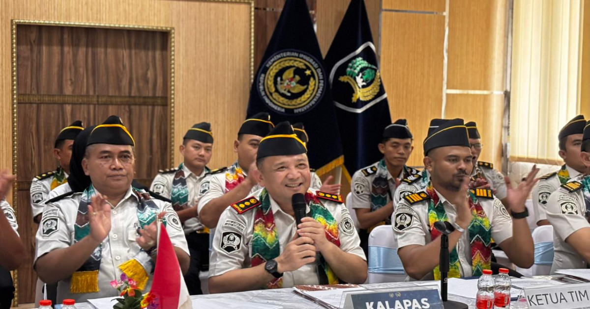 Lapas Narkotika Karang Intan Gelar Desk Evaluasi ZI Menuju WBBM Bersama TPI Secara Virtual