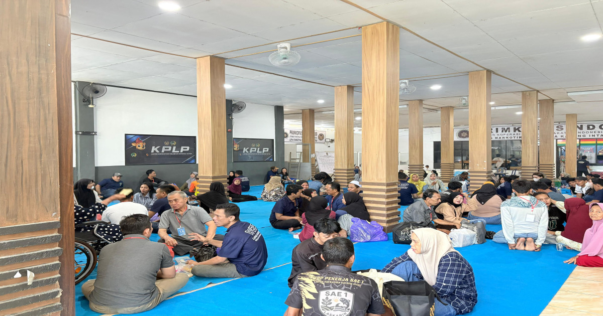 Kunjungan Membludak Pasca Iduladha, 305 Pengunjung Datangi Lapas Narkotika Karang Intan