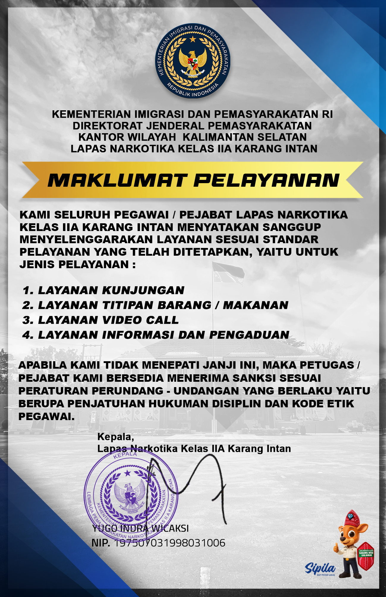 Maklumat Pelayanan